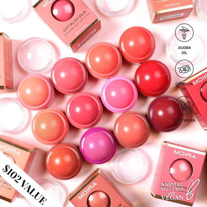 moira Soft Blush Balm (009, Love Core) - Image 3