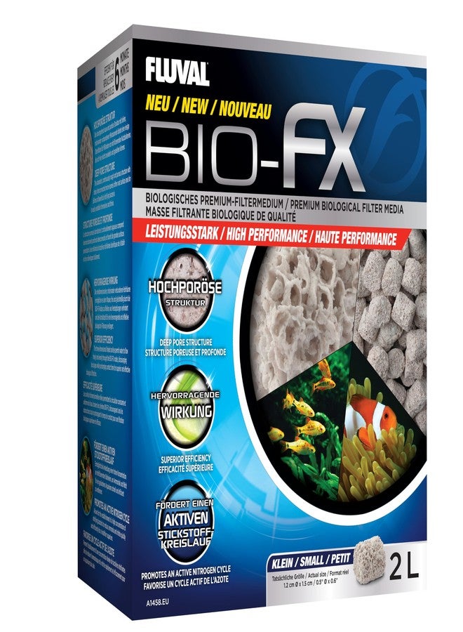 Fluval BIO-FX Biological Filter Media - 2 L Premium Ceramic Bio Media for Freshwater & Saltwater Aquariums - High Surface Area for Beneficial Bacteria Growth - Fits All Canister & Power Filters - Image 1