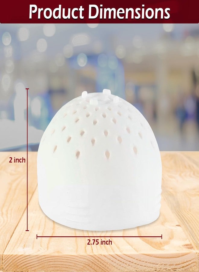 هوم-إكس مصفاة علب سيليكون من هوم-إكس - مصفاة مرنة تناسب أحجامًا مختلفة من العلب - مصفاة لتجفيف الفواكه والفاصوليا والخضراوات المعلبة - مصفاة صغيرة للعلب - أبيض - Image 5