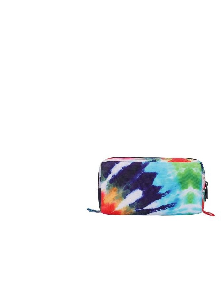 CUBS Pencil Case Bright Red Tie Dye - Image 2