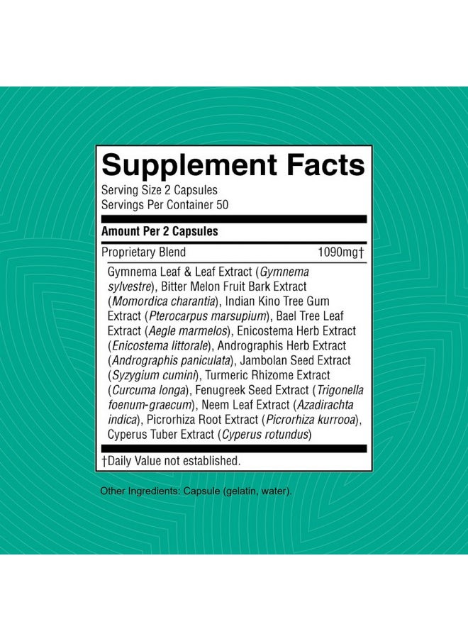 Nature's Sunshine - Blood Sugar Formula 100 Caps - Image 1