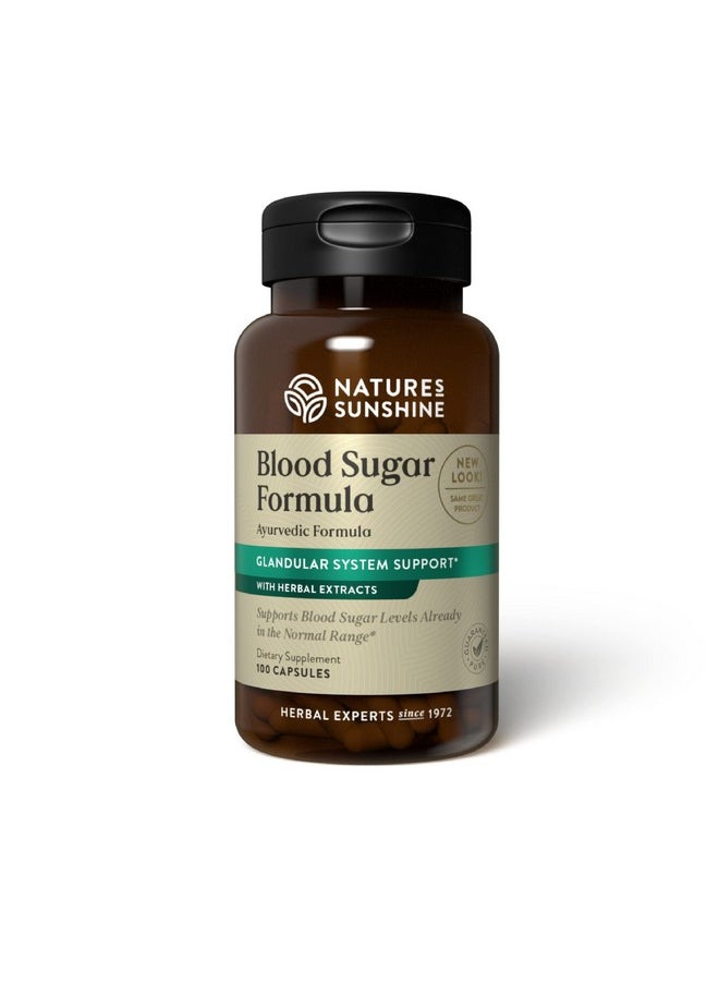 Nature's Sunshine - Blood Sugar Formula 100 Caps - Image 1