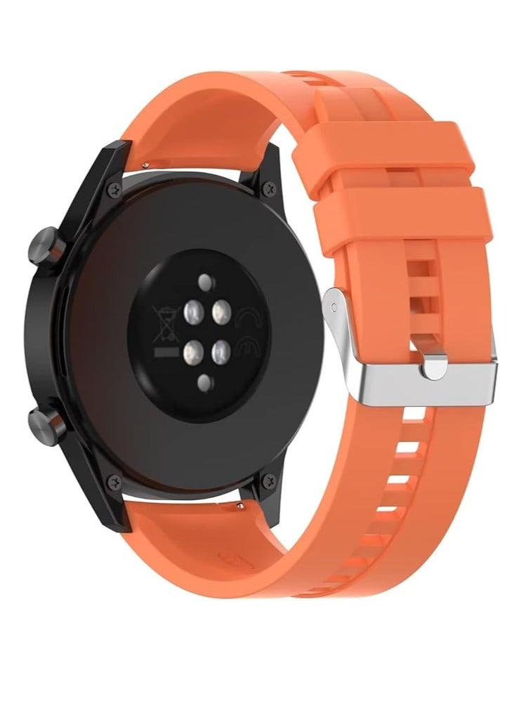 Strap Silicone Band 22MM For Samsung galaxy watch 3 45mm /watch 46mm/Gear S3/Huawei watch GT3 46MM/GT2E/GT 46mm/GT2 Pro/GT2 46MM/honor Magic Watch2 46mm/Amazfit GTR4/GTR3/2/2e - Image 2