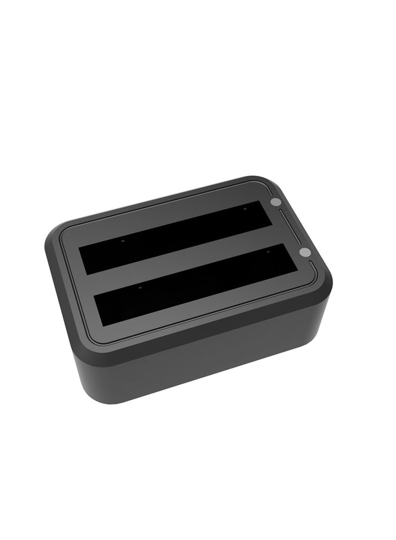 Battery Charger Dual Charge Hub Compatible for Insta360 X4 Panoramic Sports Camera Charger + Charging Cable  - Image 3