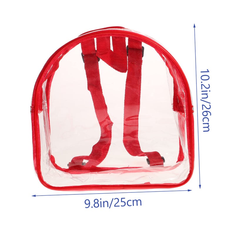 Waterproof PVC Beach Backpack Lightweight Sturdy Outdoor Festival Stadium Event Bag - Image 3