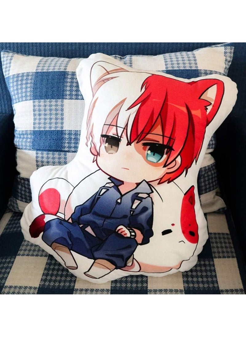 General My Hero Academia Stuffed Cosplay Toy Todoroki Shouto Doll Pillow Kids Plush Toy Birthday Gift  - Image 2