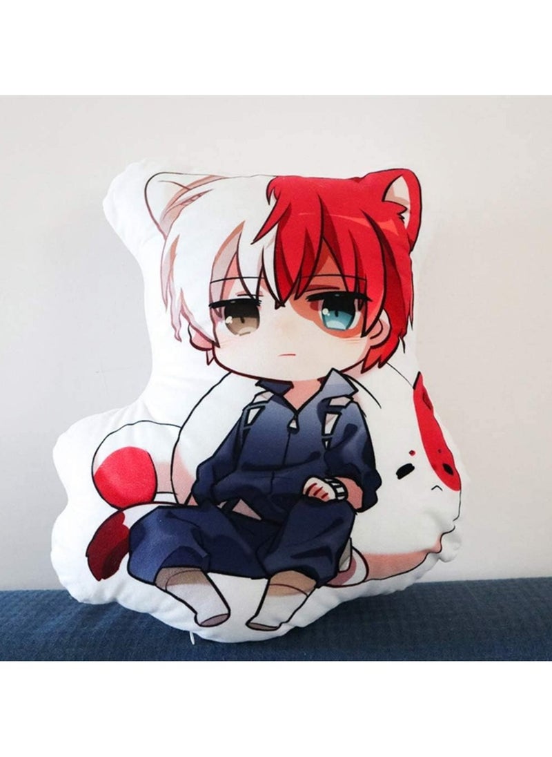 General My Hero Academia Stuffed Cosplay Toy Todoroki Shouto Doll Pillow Kids Plush Toy Birthday Gift  - Image 3