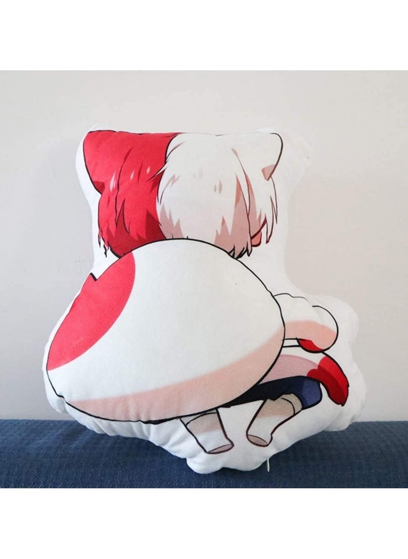General My Hero Academia Stuffed Cosplay Toy Todoroki Shouto Doll Pillow Kids Plush Toy Birthday Gift  - Image 4