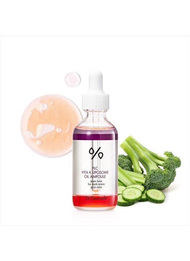 leegeehaam - PLC Vitamin K Liposome Oil AmpouleㅣSpecial Care for Toning, Glowing, Hydration, BrighteningㅣSkin-Friendly Water&Oil Layer FormulaㅣSerum for Dark AreaㅣDr.Ceuracle - Image 1