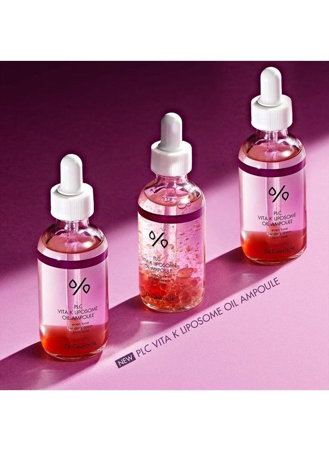 leegeehaam - PLC Vitamin K Liposome Oil AmpouleㅣSpecial Care for Toning, Glowing, Hydration, BrighteningㅣSkin-Friendly Water&Oil Layer FormulaㅣSerum for Dark AreaㅣDr.Ceuracle - Image 1