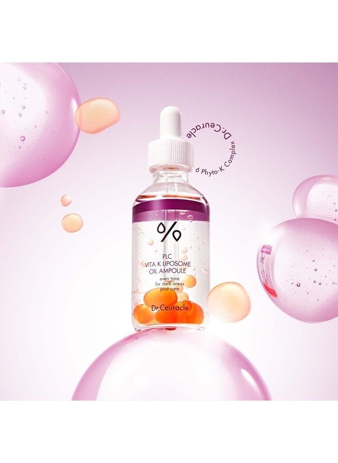 leegeehaam - PLC Vitamin K Liposome Oil AmpouleㅣSpecial Care for Toning, Glowing, Hydration, BrighteningㅣSkin-Friendly Water&Oil Layer FormulaㅣSerum for Dark AreaㅣDr.Ceuracle - Image 1