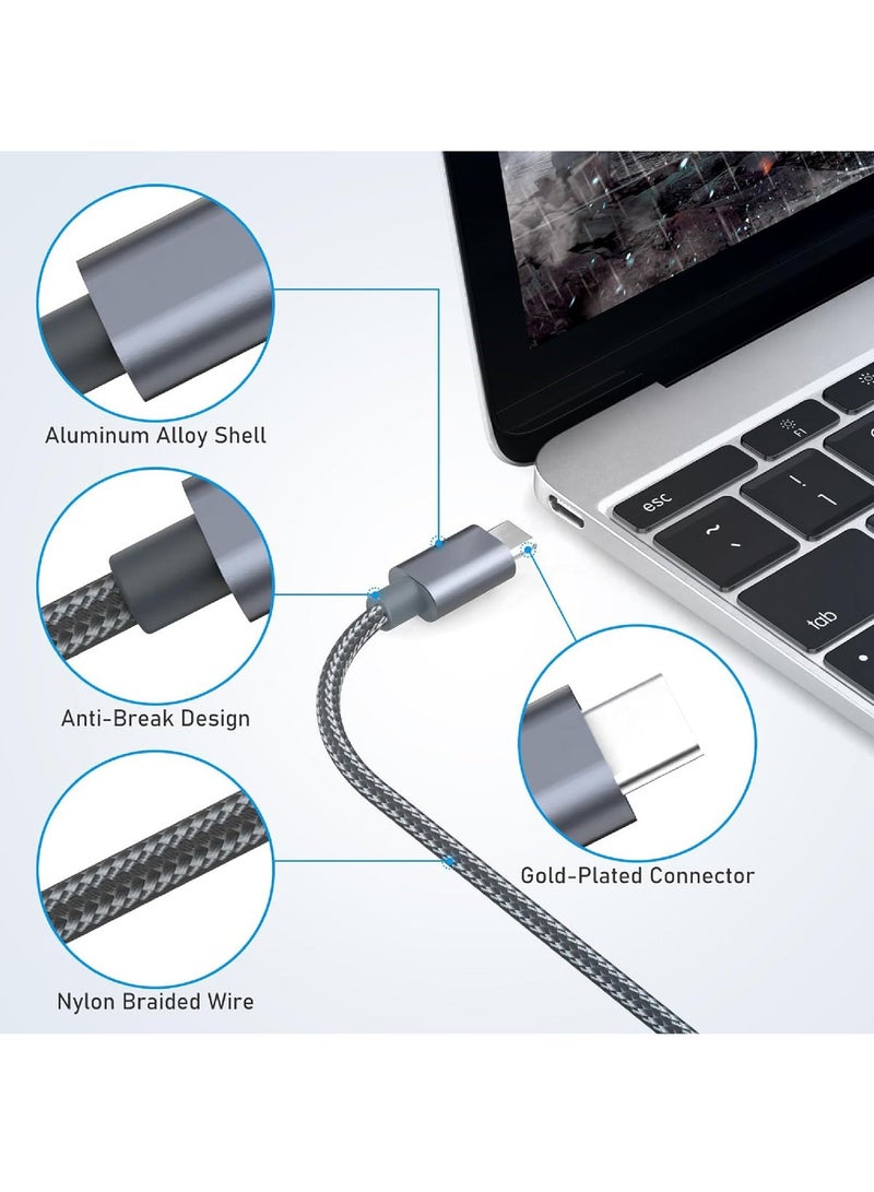 Apple MFi Certified USB-C to HDMI Cable, 4K 60Hz, Gold-Plated, Aluminum HDR Type-C to HDMI 2.0  Cord - Image 4