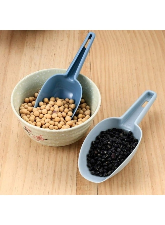هابي هوم مجموعة مغارف مكونة من 3 قطع، مغرفة الطعام الجاف والبودرة وحبيبات القهوة، والفشار، والحلوى، والذرة، وطعام القطط والكلاب، كوب معايرة، يمكن غسلها في غسالة الأطباق، خالية من مادة بيسفينول أ - Image 2