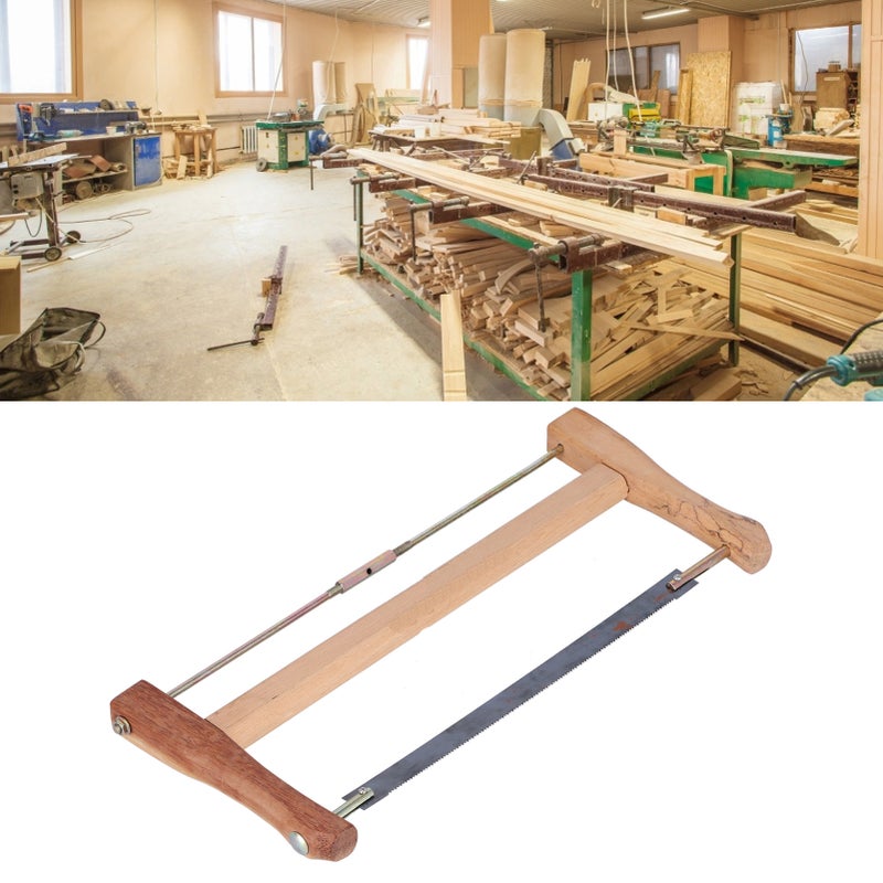 Frame Saw Blade Replacement Carpenter Hand Bow Wood Cutting Tool Woodworking HardwareS(400mm) - Image 2