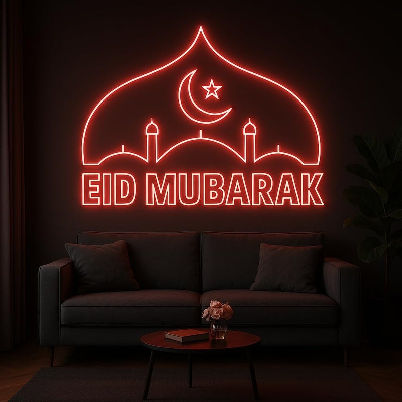 Horoof Home إضاءة حائط LED هروف هوم عيد مبارك - Image 2