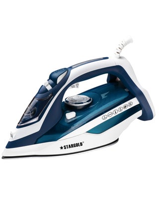 Dry and Wet Steam Iron With Self-clean function Adjustable Temperature Control Ceramic Soleplate 3000W Blue - pzsku/ZDE2300DC0A47B2470957Z/45/_/1716875554/13b482dc-769d-4203-ba11-6ef5b5c3a4c6