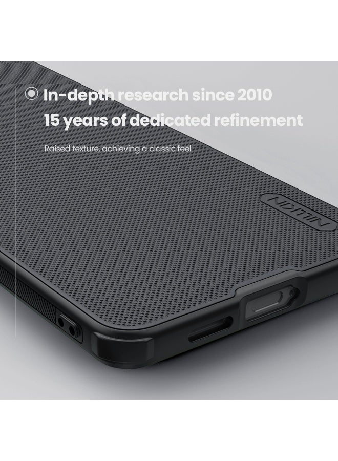 Nillkin Magnetic for Samsung Galaxy S25 Edge Case, Hard Cover with Soft Edge, Black - Image 3