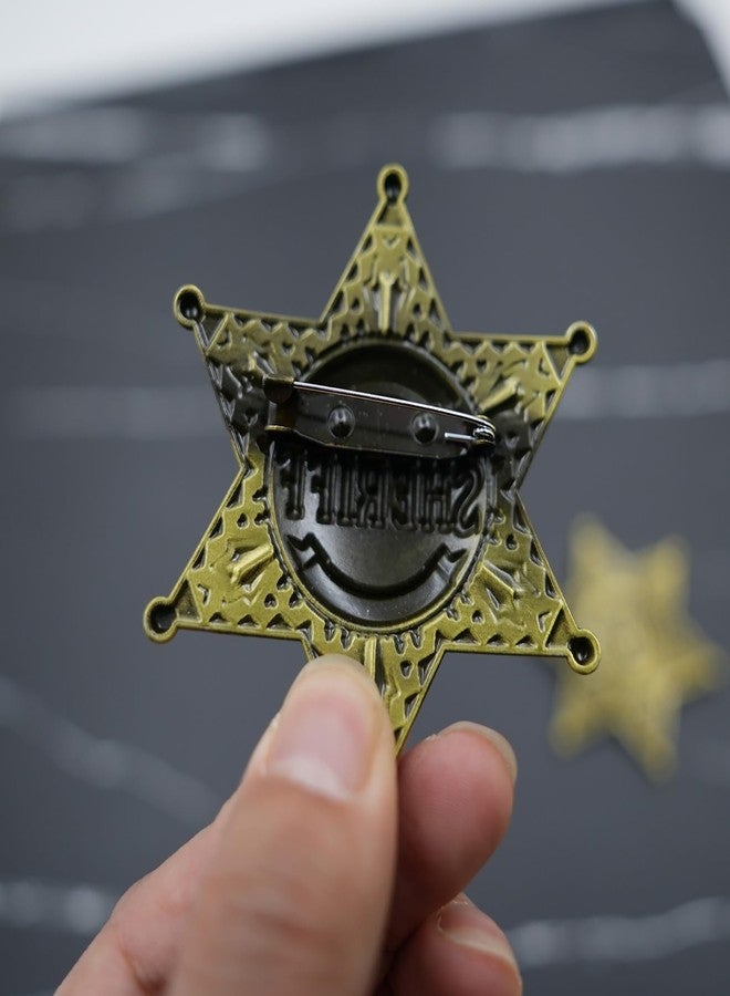 Finduat Western Sheriff Badge for Kids Adults Party Favors Supplies, School Carnival Prizes, Party Bag Gift Fillers - Image 4