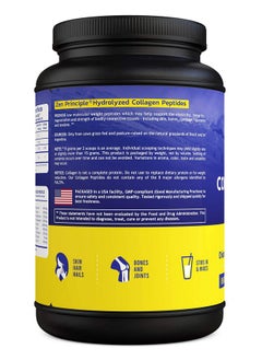 Zen Principle Extra Large Grassfed Collagen Peptides 3 Lb. Custom Antiaging Hydrolyzed Protein Powder For Healthy Hair Skin Joints & Nails. Paleo And Keto Friendly Gmo And Gluten Free Pastureraised Bovine.  - Image 3