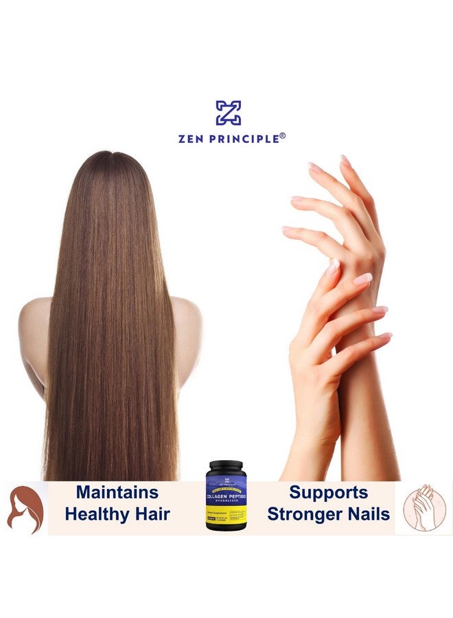 Zen Principle Extra Large Grassfed Collagen Peptides 3 Lb. Custom Antiaging Hydrolyzed Protein Powder For Healthy Hair Skin Joints & Nails. Paleo And Keto Friendly Gmo And Gluten Free Pastureraised Bovine. - Image 5