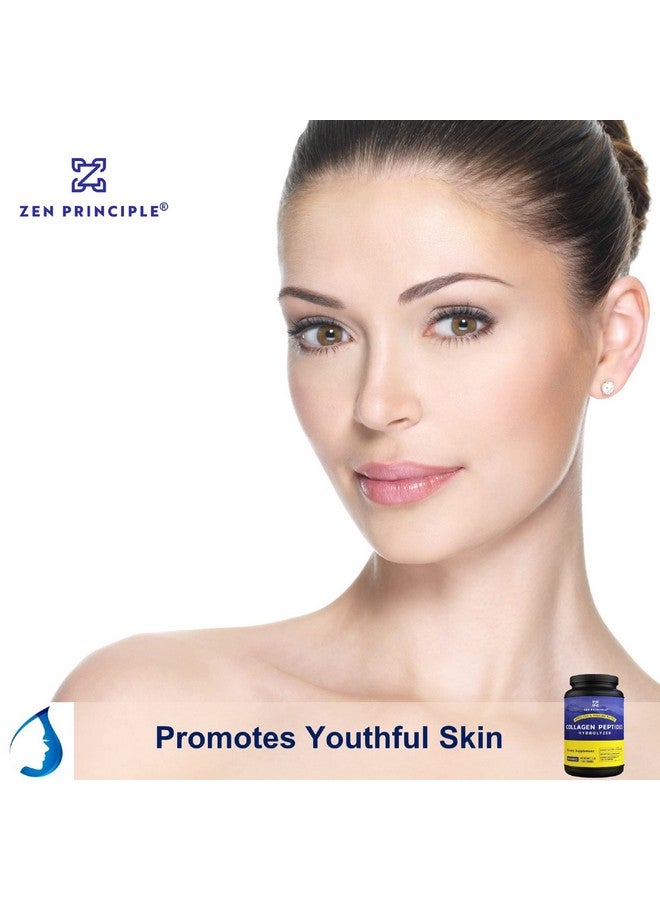 Zen Principle Extra Large Grassfed Collagen Peptides 3 Lb. Custom Antiaging Hydrolyzed Protein Powder For Healthy Hair Skin Joints & Nails. Paleo And Keto Friendly Gmo And Gluten Free Pastureraised Bovine. - Image 4