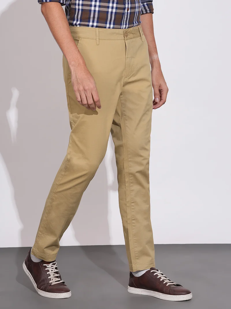 Being Human Men Slim Fit Chinos Trousers