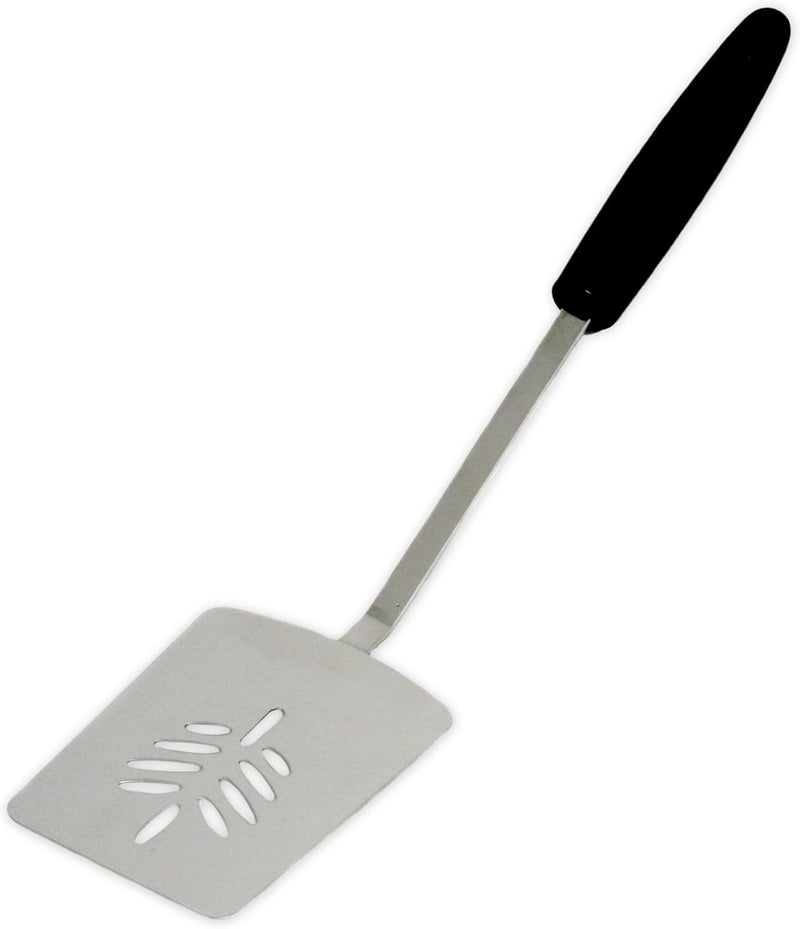 Chef Craft Select Stainless Steel Turner/Spatula, 14 Inch, Black - Image 1