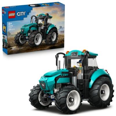 LEGO City Tractor Farm Toy Building Set and Minifigure 60498 (Age 6+, 204 Pieces)