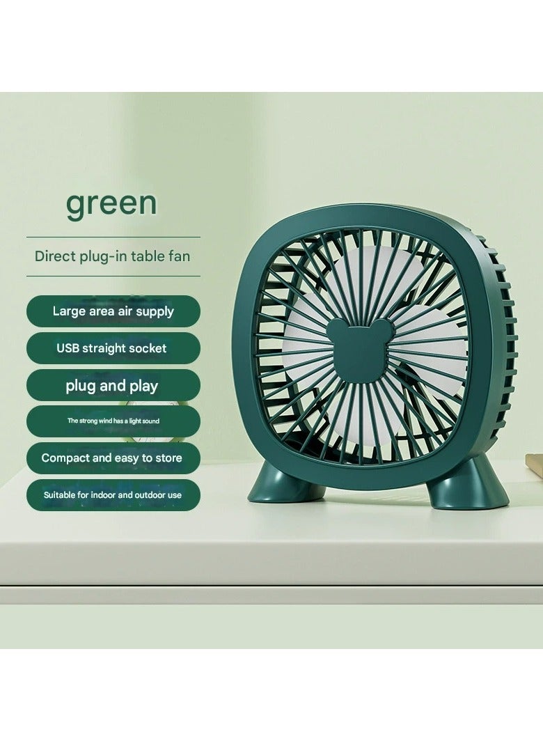 Goolsky Mini USB Desk Fan – Quiet Portable Table Fan for Office, Dorm, Home, Desktop Cooling Fan with Adjustable Angle  - Image 4