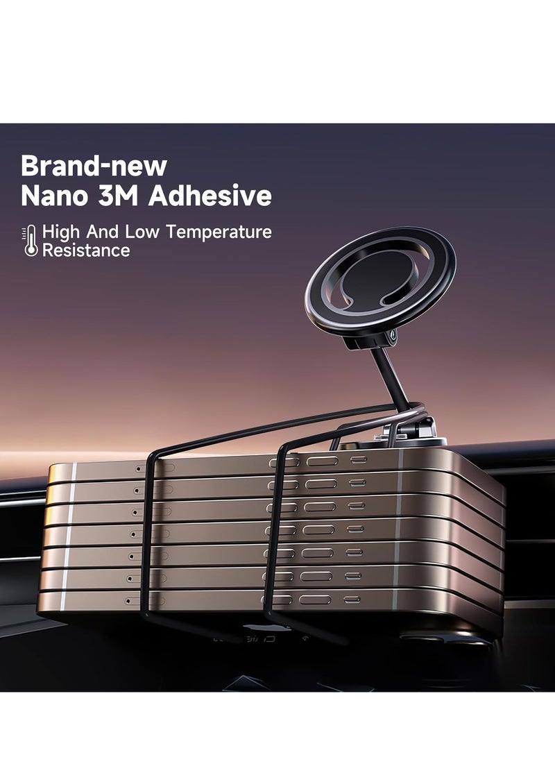 ELTRAZONE Magnetic Car Mount – 360° Rotation All-Metal Magnetic Phone Holder, Strong Magnets for iPhone 15/14/13 Pro Max Plus & All Smartphones - Image 5