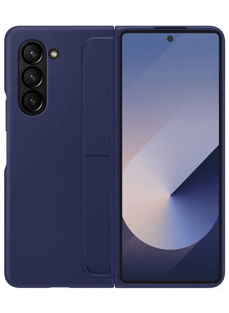CATANES ( Case for Galaxy Z Fold 6 ) Premium Samsung Galaxy Z Fold 6 Case with Built-in S Pen Holder Sleek Protection for Your Foldable Dark Blue Color - Image 2