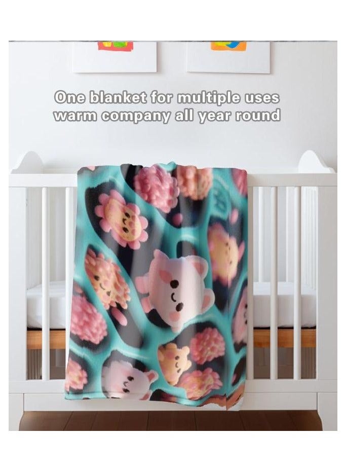 general Flannel thin blanket (warm and comfortable, suitable for sleep, gaming, dust removal and sandproof) 150cm*200cm - 993 - Image 1