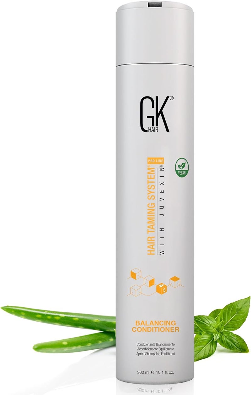 Global Keratin Balancing Conditioner (300ml) For Oily & Color Treated Hair Daily Use After Shampoo Conditioning Deep Cleanser & Impurities Remover Restores pH Levels (10.1 fl.oz) - Image 1