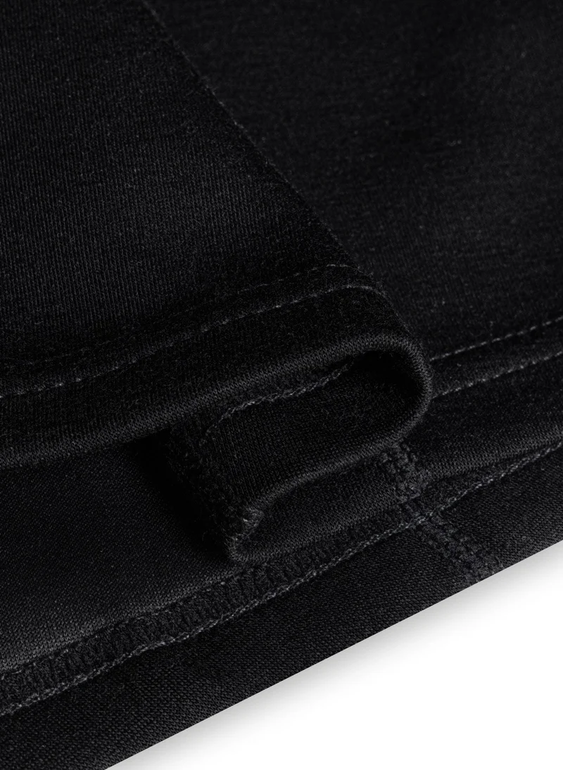 Shapes BLACK SOFT CONTOUR ZIP-UP JACKET  SET for Women | Best Price UAE