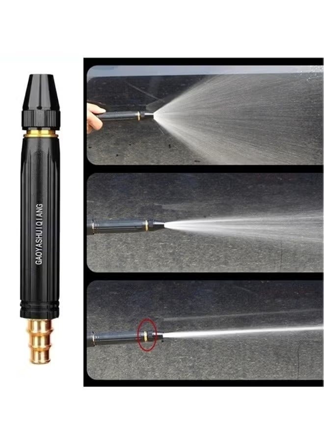 High Pressure Garden Hose Spray Nozzle | Adjustable Water Spray Gun with 3 Spray Modes | Heavy-Duty Metal Hose Nozzle for Car Wash, Garden Watering, Patio Cleaning & Home Use - Image 3