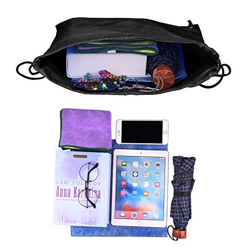 FEPITO 22 Pack Drawstring Bags String Backpack Bulk Sack Cinch Bag Sport Bags for School Gym Traveling - Image 4