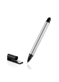 Generic Touch Screen U Disk Pen Multifunctional Three-in-One Pen USB Disk Exhibition Creative Gift Metal Signature Pen U Disk-Color:Silver-Capacity:2GB  - Image 1