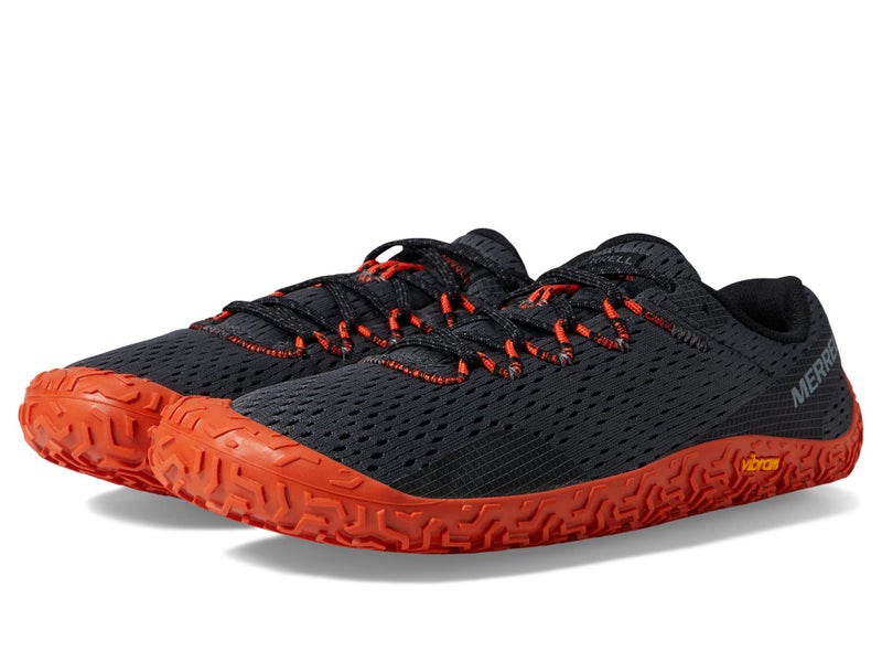 MERRELL حذاء ميريل للرجال فايبر غلوف 6، رمادي/برتقالي، 11 - Image 3
