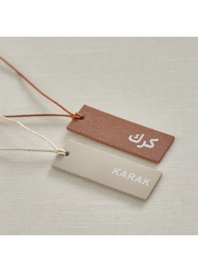 Home Box Karak 2-Piece Tag Set 2 x 0.1 x 6 cm  - Image 2