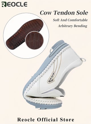 Men's Casual Shoes Trend Leather Shoes Business Hand-stitched Shoes Outdoor Sports Walking Shoes - view 4