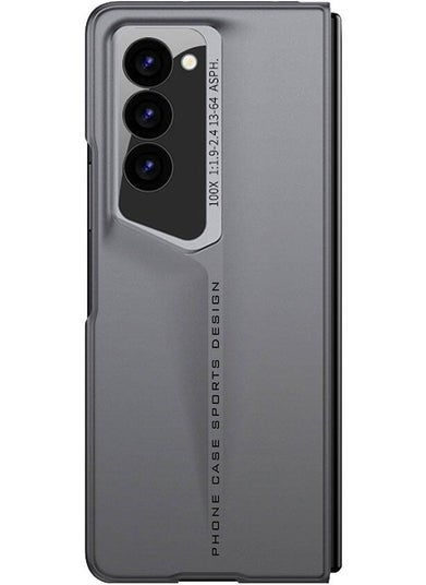 ZORE Galaxy Z Fold 6 Case Ultra Thin Camera Protection Hard Rubber Procase Cover-Gray  - Image 2
