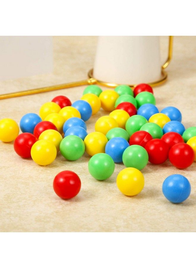 Gejoy 150 Pieces 144 Mm Game Replacement Marbles Plastic Colored Game Balls Compatible With Hungry Hungry Hippos Greedy Frog - Image 5