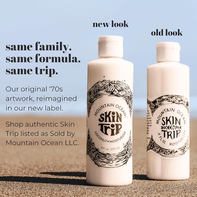 Mountain Ocean Skin Trip Moisturizer, Coconut, 8-Ounces (Pack of 3) - Image 2