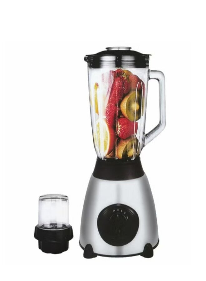 Denx 1.5 Liter Electric High Power Blender with Five Speed Levels. Food Grade Cooking Cup, Easy To Use And Clean 2800W - Image 1