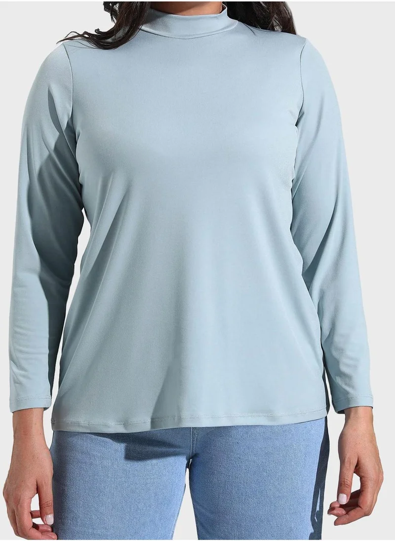 Alia by modanisa High Neck Top