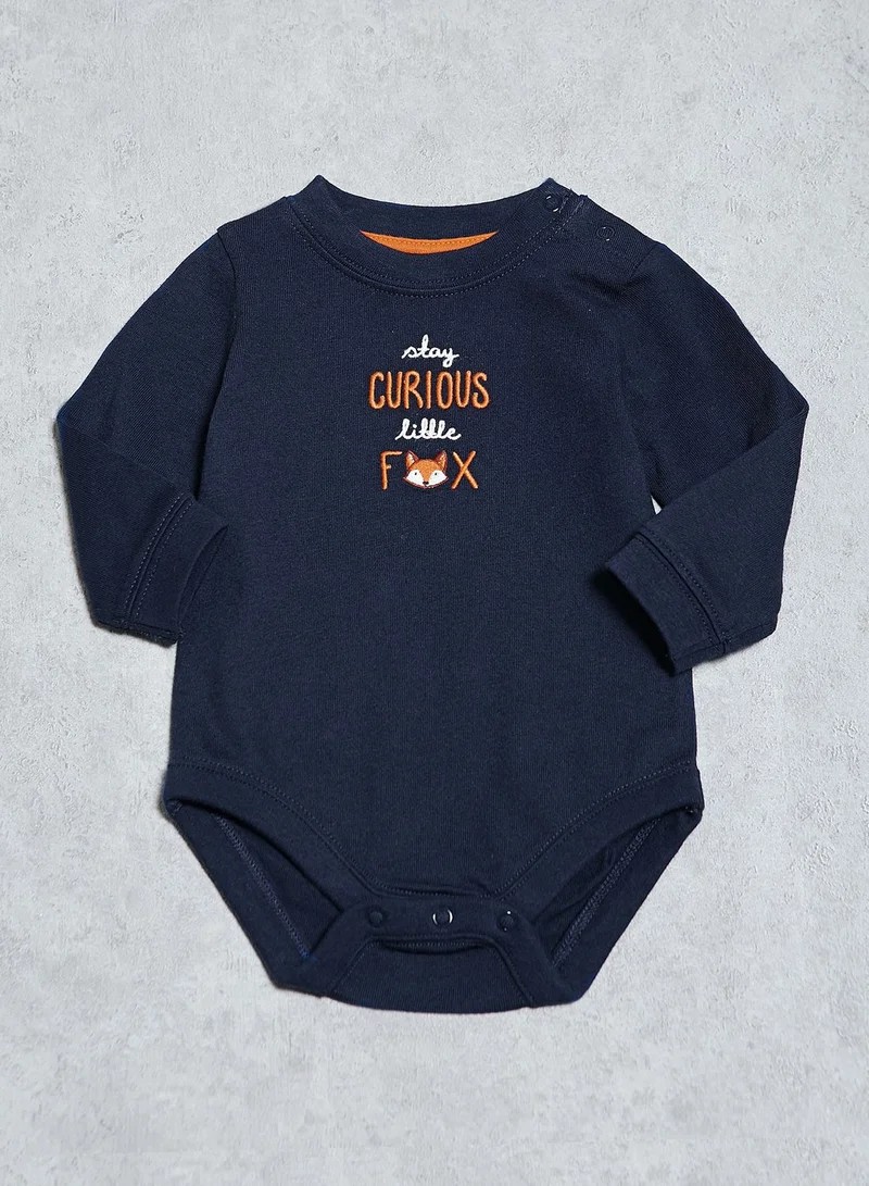 GYMBOREE Infant  Curious Fox  Bodysuit