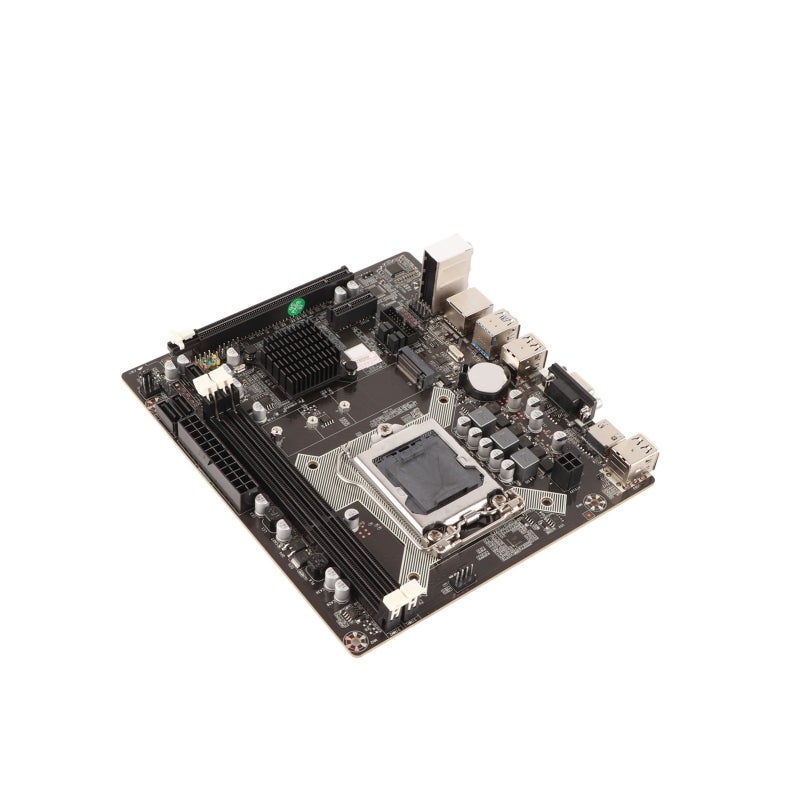 فوكس كون ترجمة: اللوحة الأم للألعاب تصميم مكثف Excicon بالكامل لوحة أم لسطح المكتب - مادة PCB واجهة USB 3.0 لوحات أم للكمبيوتر لأداء مستقر - Image 3