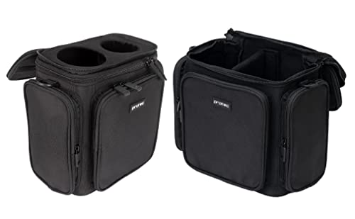 Protec French Horn Double Mute Bag, Modular Wall & Mute Holder, Model M409, Black - Image 3