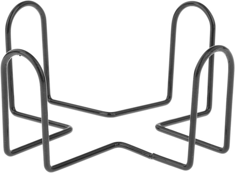 klarakoIron Metal Coaster Holder Round or Square Coasters Cup Mats Wroght Iron Rack Shelf fot Hold Ceramic, Marble Stone, Agate, Cork, Felt, Silicone Cup Mat klarako11.4x11.4x5.2cm - Image 3