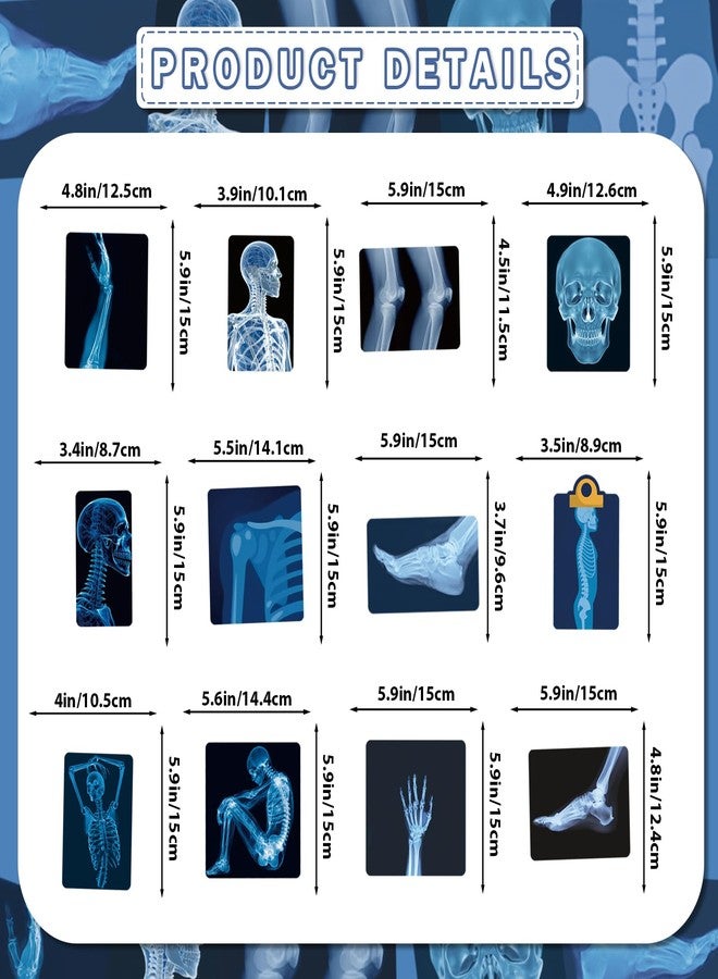 Yavxzvbw Radiology X Ray Doctor Party Decorations Banner Radiology Party Decorations X-ray Hanging Garland for Radiology Doctor Birthday Party X-Ray Medical Theme Nurse Graduations Decorations Supplies - Image 3